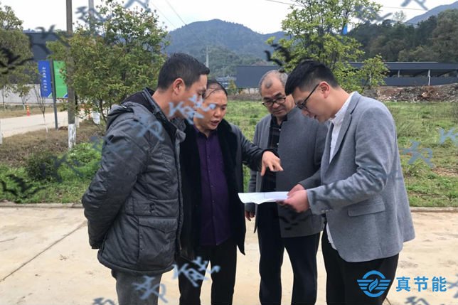 江西客戶(hù)考察真節(jié)能污泥干化處理設(shè)備現(xiàn)場(chǎng)